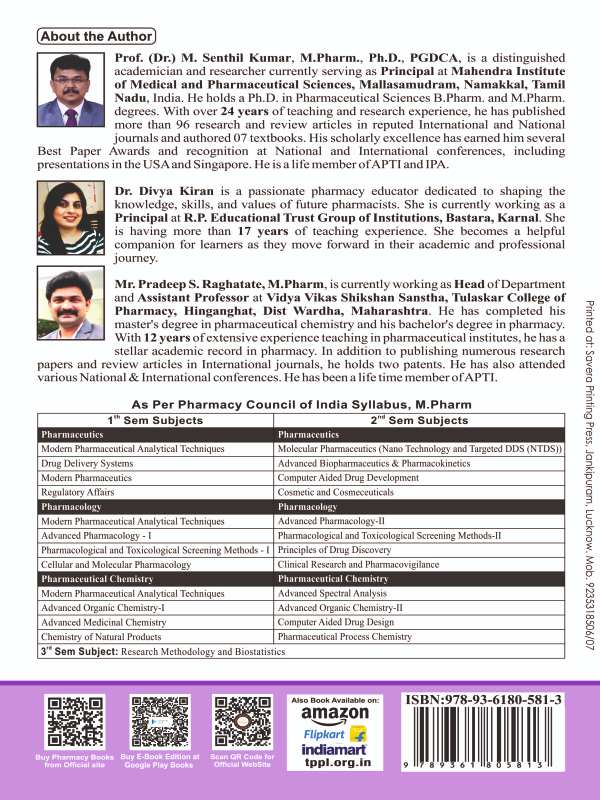 Chemistry of Natural Products M.Pharm First Semester