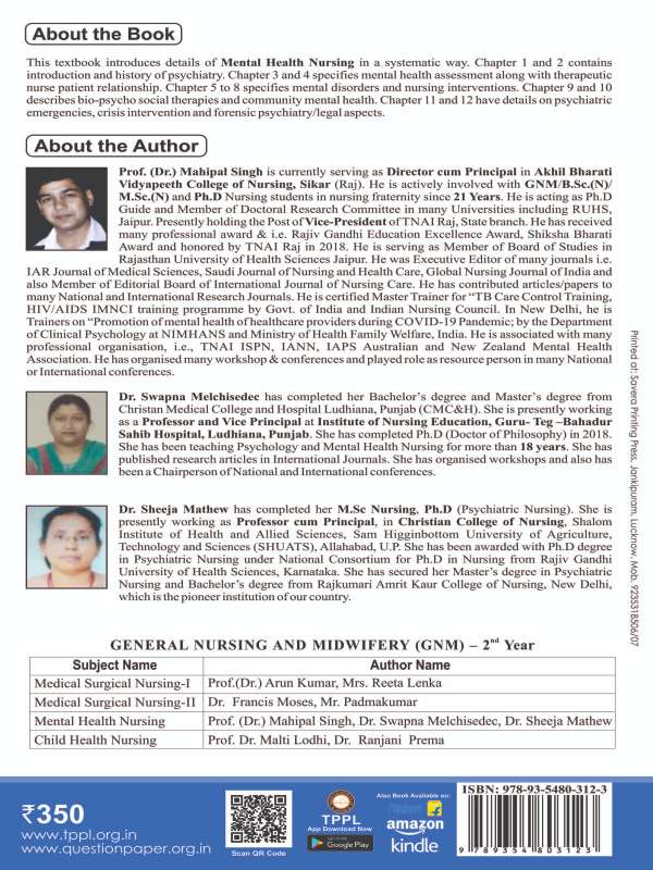 Mental Health Nursing