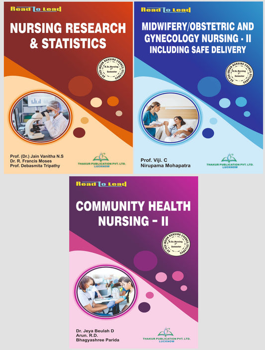B.SC NURSING | SEVENTH SEMESTER |(3 IN 1) COMBO PACK