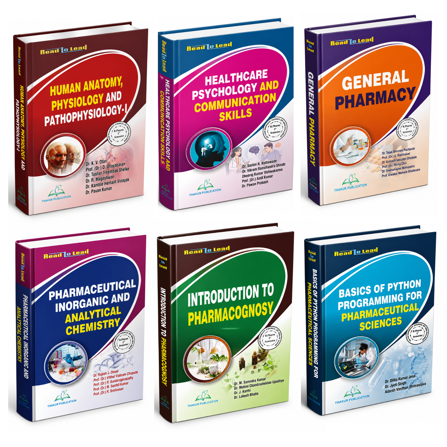 Healthcare Psychology and Communication skills | B.Pharm First Semester| Latest syllabus 2026 | Thakur Publication | Hardbound Books