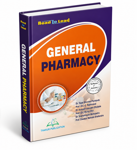 General Pharmacy Book | B.Pharm First Semester | Latest syllabus 2026 | Thakur publication | Hardbound Book