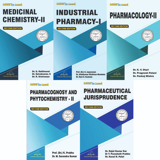 B.PHARM- 5TH SEM ( 5 IN 1) Combo Pack