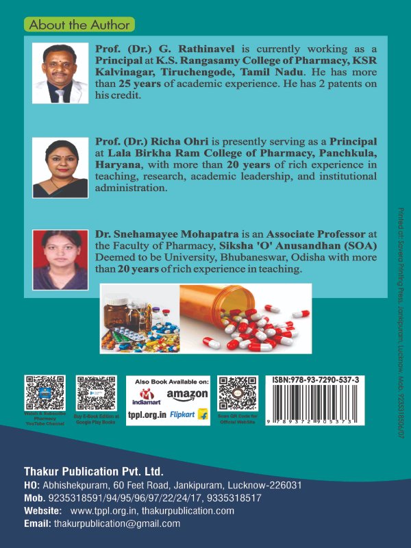 General Pharmacy | Latest Syllabus 2026 | B.Pharm First Semester | Thakur Publication | Four Coloured Book