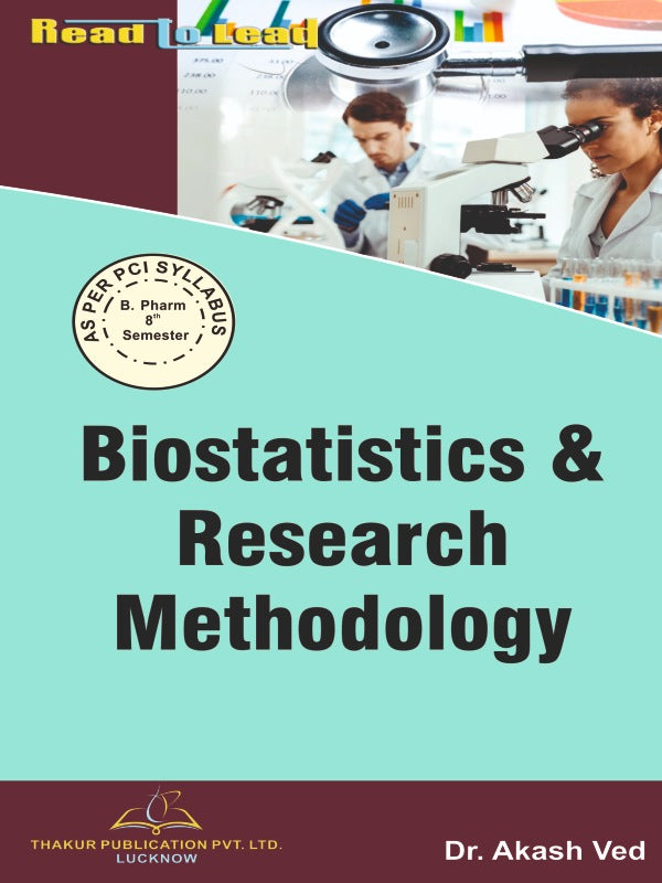 Biostatistics & Research Methodology Book B.Pharm 8th Semester