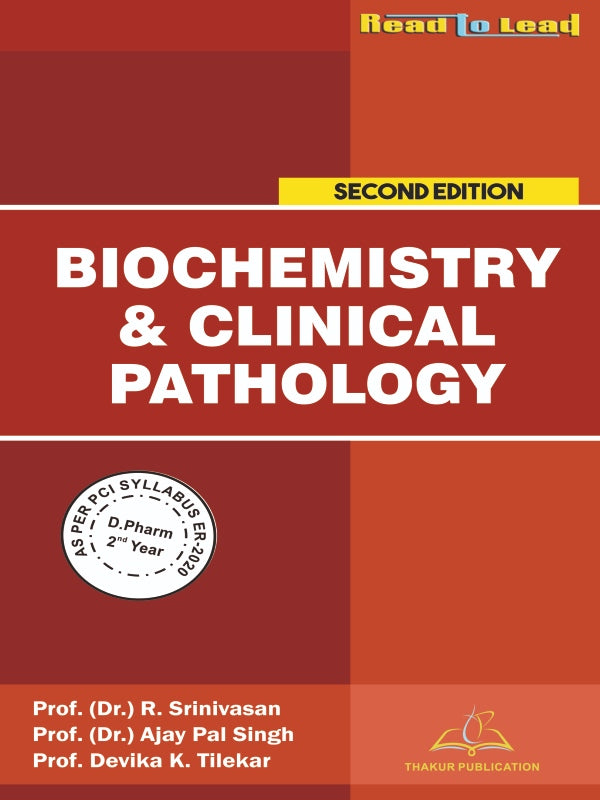 Biochemistry & Clinical Pathology Book D.Pharm 2nd Year