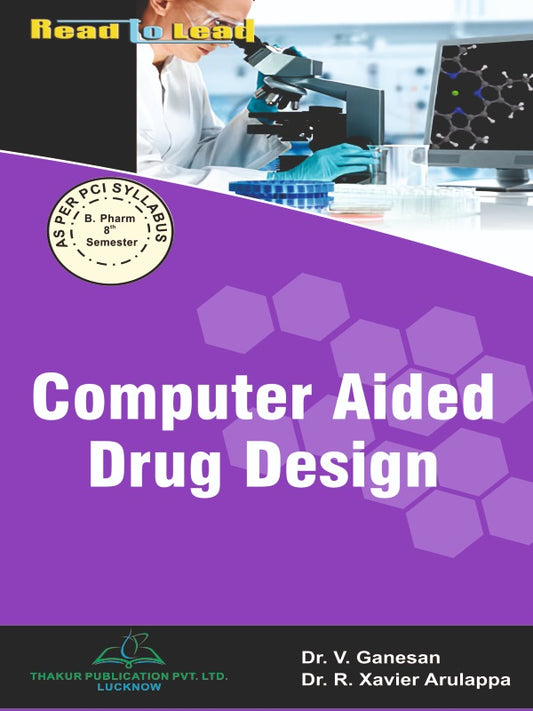 Computer Aided Drug Design Book B.Pharm 8th Semester