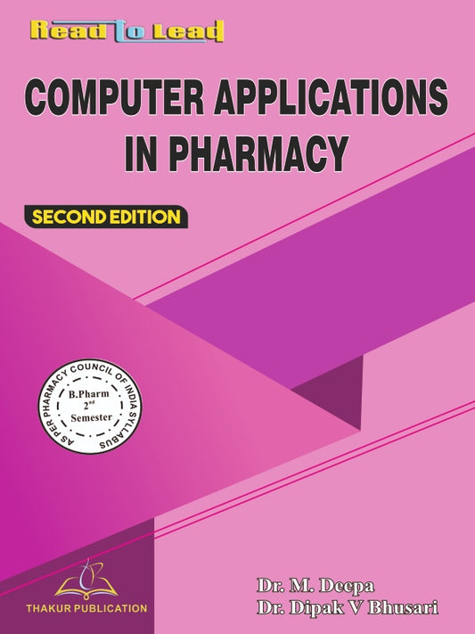 Computer Applications in Pharmacy Book B.Pharm 2nd Semester