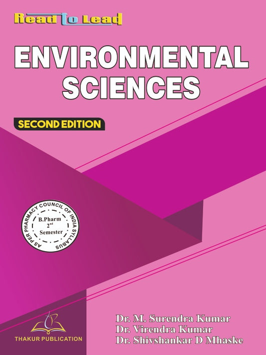 Environmental Sciences Book B.Pharm 2nd Semester
