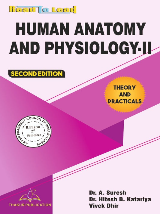 Human Anatomy and Physiology-II Book B.Pharm 2nd Semester