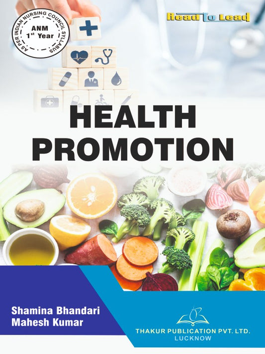 Health Promotion Book in English for ANM 1st Year