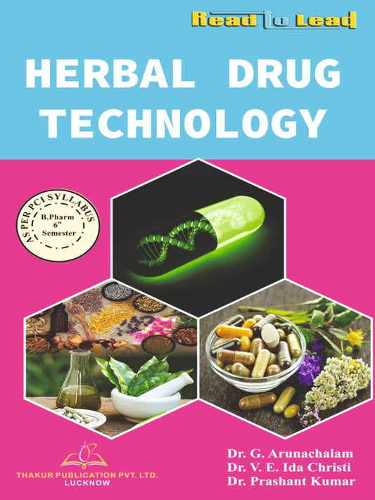 Herbal Drug Technology Book B.Pharm 6th Semester