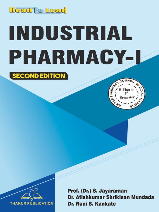 Industrial Pharmacy-I Book B.Pharm 5th Semester