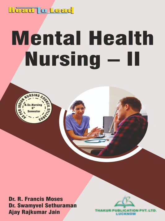 Mental Health Nursing-II Book B.Sc Nursing Sixth Semester