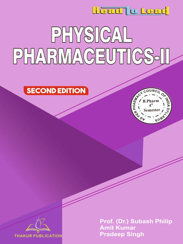 Physical Pharmaceutics-II Book B.Pharm 4th Semester